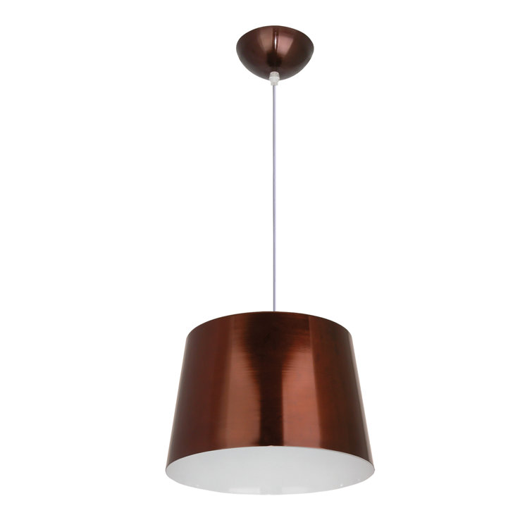Latitude Run Leighann 1Light Drum Pendant Wayfair.co.uk